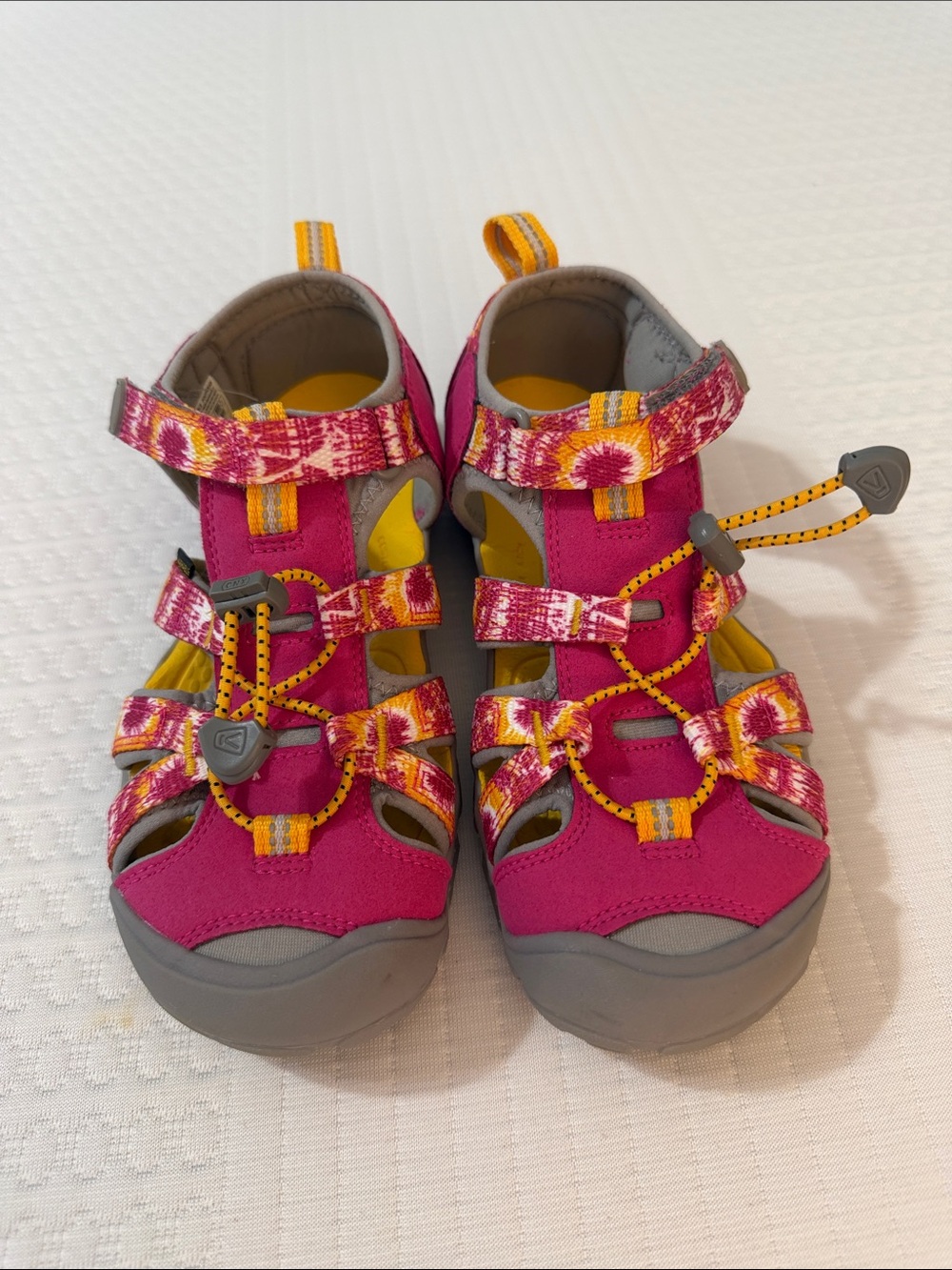 Keen Kids Pink and Yellow Sport Sandals